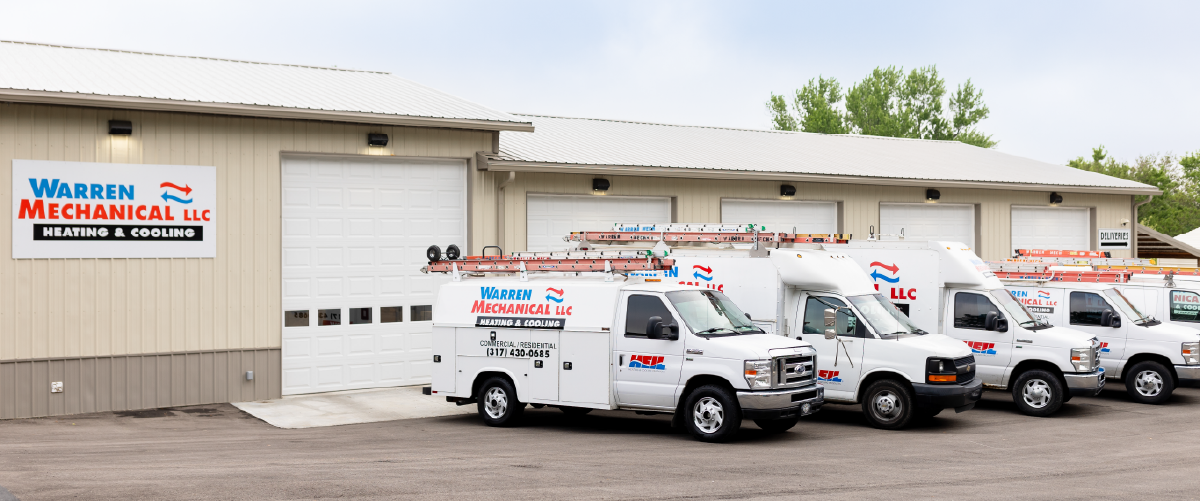 Warren Mechanical's service fleet
